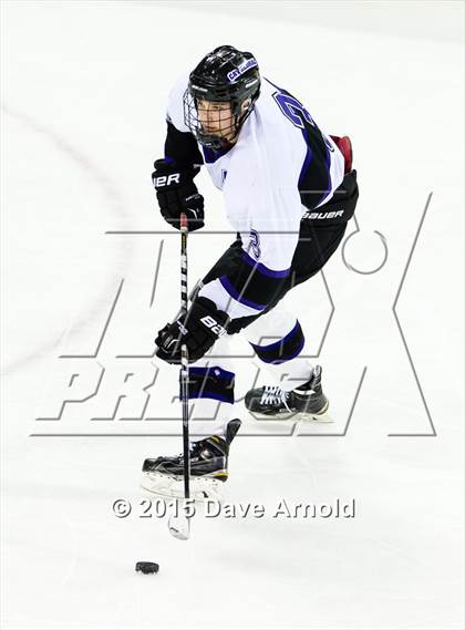 Thumbnail 2 in Woburn Memorial vs Springfield Cathedral (MIAA Super 8 Game 1) photogallery.