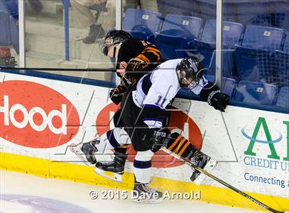 Thumbnail 3 in Woburn Memorial vs Springfield Cathedral (MIAA Super 8 Game 1) photogallery.