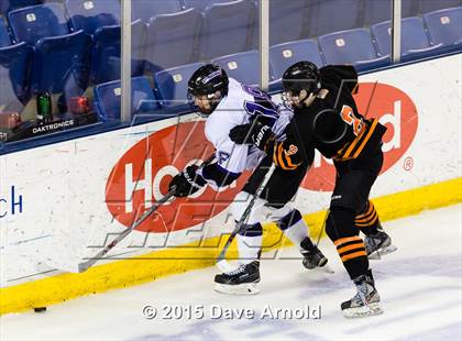 Thumbnail 1 in Woburn Memorial vs Springfield Cathedral (MIAA Super 8 Game 1) photogallery.