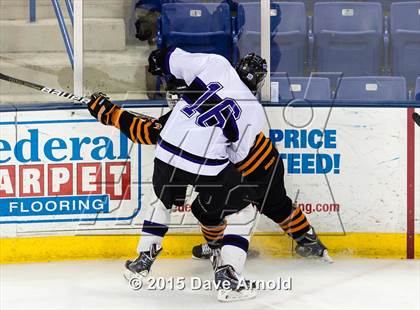 Thumbnail 3 in Woburn Memorial vs Springfield Cathedral (MIAA Super 8 Game 1) photogallery.