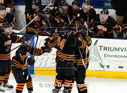 Thumbnail 3 in Woburn Memorial vs Springfield Cathedral (MIAA Super 8 Game 1) photogallery.