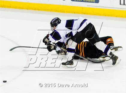 Thumbnail 1 in Woburn Memorial vs Springfield Cathedral (MIAA Super 8 Game 1) photogallery.