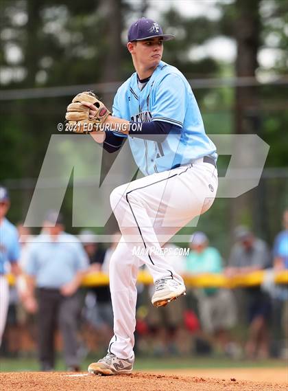 Thumbnail 3 in Lassiter vs. Pope (GHSA 6A Semi-Final Game 1) photogallery.
