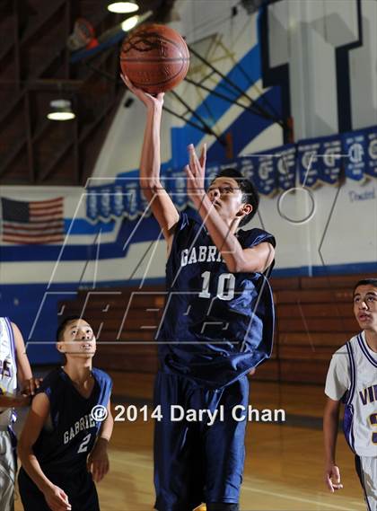 Thumbnail 3 in Gabrielino vs Mountain View (San Marino Tournament) photogallery.
