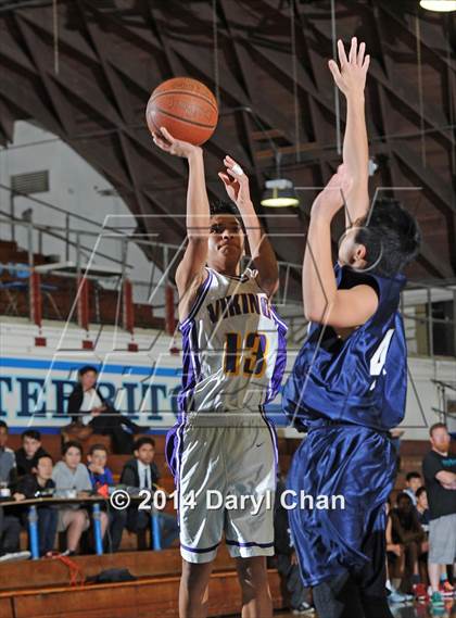 Thumbnail 1 in Gabrielino vs Mountain View (San Marino Tournament) photogallery.