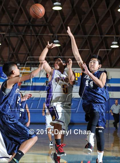 Thumbnail 3 in Gabrielino vs Mountain View (San Marino Tournament) photogallery.