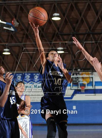 Thumbnail 3 in Gabrielino vs Mountain View (San Marino Tournament) photogallery.
