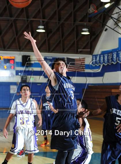 Thumbnail 1 in Gabrielino vs Mountain View (San Marino Tournament) photogallery.