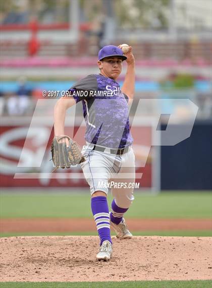 Thumbnail 2 in Scripps Ranch vs. St. Augustine (at PETCO Park) photogallery.