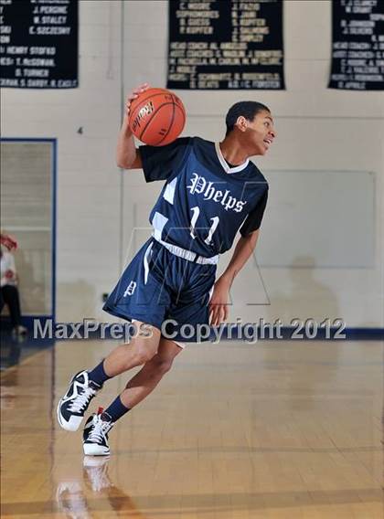 Thumbnail 2 in Shipley vs. Phelps (12th Annual Kobe Bryant Classic) photogallery.