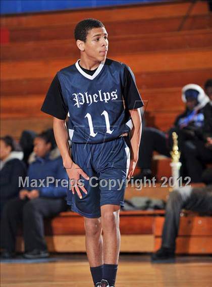 Thumbnail 1 in Shipley vs. Phelps (12th Annual Kobe Bryant Classic) photogallery.
