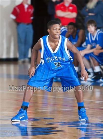 Thumbnail 3 in Garland Christian Academy vs Trinity Christian JV (Lake Country Classic) photogallery.
