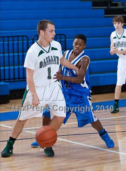 Thumbnail 3 in Garland Christian Academy vs Trinity Christian JV (Lake Country Classic) photogallery.