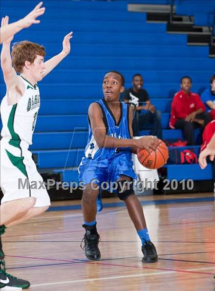 Thumbnail 2 in Garland Christian Academy vs Trinity Christian JV (Lake Country Classic) photogallery.