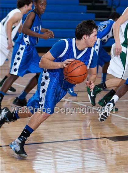 Thumbnail 3 in Garland Christian Academy vs Trinity Christian JV (Lake Country Classic) photogallery.