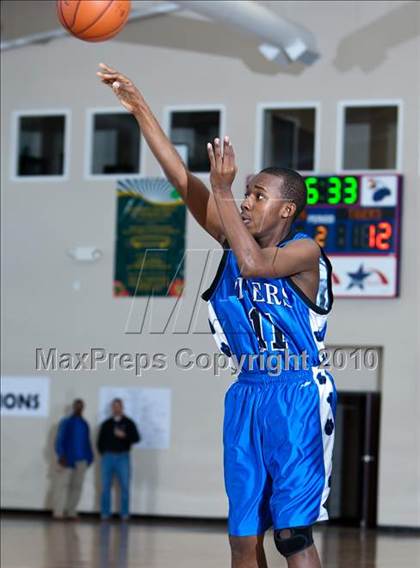 Thumbnail 3 in Garland Christian Academy vs Trinity Christian JV (Lake Country Classic) photogallery.