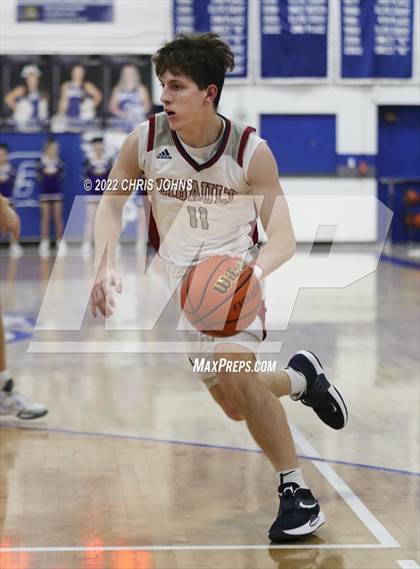Thumbnail 2 in Gibault Catholic vs Civic Memorial (Freeburg/Columbia Holliday Tournament) photogallery.