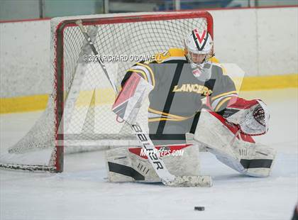 Thumbnail 3 in St. John-Vianney vs Monroe Township photogallery.