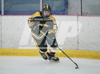 Thumbnail 3 in St. John-Vianney vs Monroe Township photogallery.