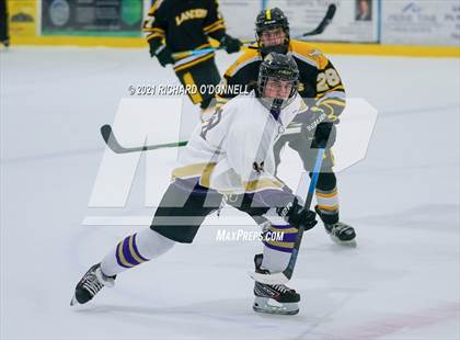 Thumbnail 2 in St. John-Vianney vs Monroe Township photogallery.