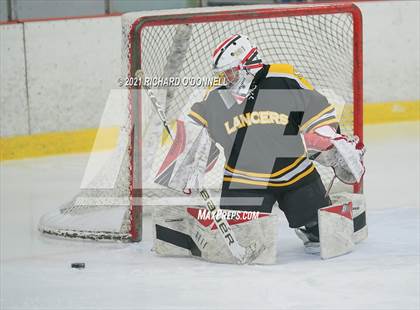 Thumbnail 2 in St. John-Vianney vs Monroe Township photogallery.