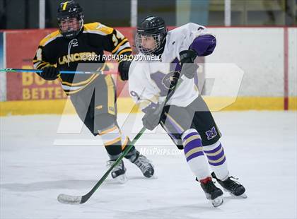 Thumbnail 3 in St. John-Vianney vs Monroe Township photogallery.