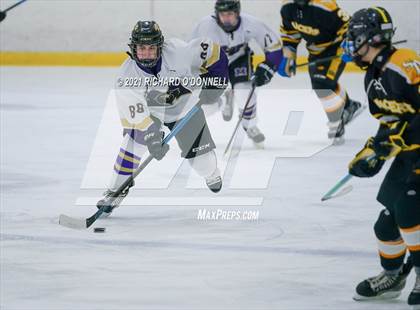 Thumbnail 3 in St. John-Vianney vs Monroe Township photogallery.