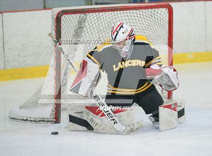 Thumbnail 3 in St. John-Vianney vs Monroe Township photogallery.
