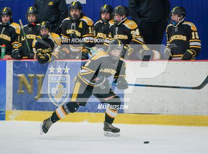 Thumbnail 3 in St. John-Vianney vs Monroe Township photogallery.