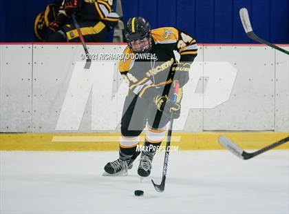 Thumbnail 3 in St. John-Vianney vs Monroe Township photogallery.