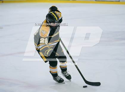 Thumbnail 3 in St. John-Vianney vs Monroe Township photogallery.