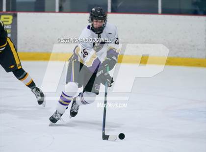 Thumbnail 2 in St. John-Vianney vs Monroe Township photogallery.