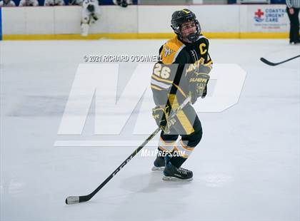 Thumbnail 2 in St. John-Vianney vs Monroe Township photogallery.