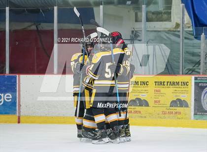 Thumbnail 3 in St. John-Vianney vs Monroe Township photogallery.