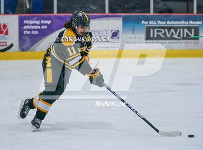 Thumbnail 2 in St. John-Vianney vs Monroe Township photogallery.