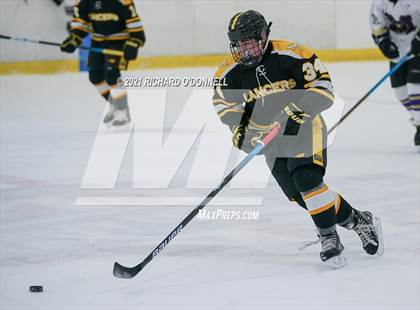 Thumbnail 2 in St. John-Vianney vs Monroe Township photogallery.