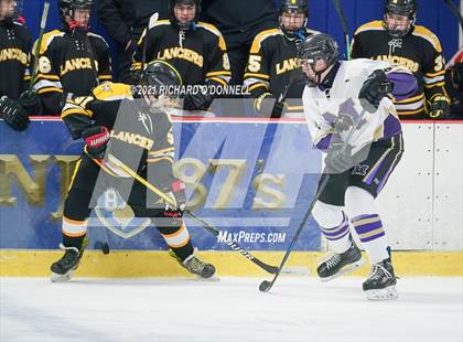 Thumbnail 2 in St. John-Vianney vs Monroe Township photogallery.
