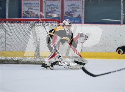 Thumbnail 3 in St. John-Vianney vs Monroe Township photogallery.