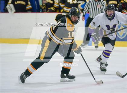 Thumbnail 2 in St. John-Vianney vs Monroe Township photogallery.