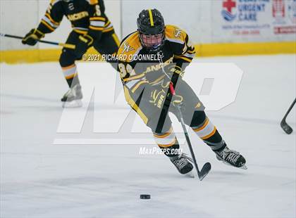 Thumbnail 2 in St. John-Vianney vs Monroe Township photogallery.