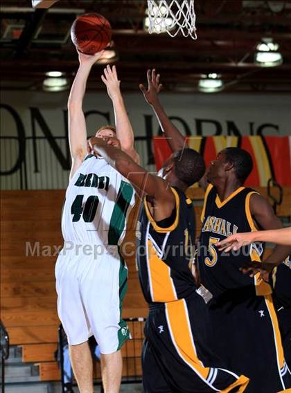 Thumbnail 1 in Marshall vs. Berkner (McDonald's Texas Invitational) photogallery.