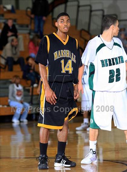 Thumbnail 2 in Marshall vs. Berkner (McDonald's Texas Invitational) photogallery.