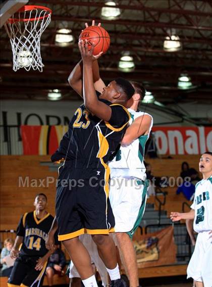 Thumbnail 2 in Marshall vs. Berkner (McDonald's Texas Invitational) photogallery.