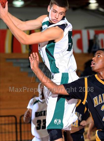 Thumbnail 2 in Marshall vs. Berkner (McDonald's Texas Invitational) photogallery.