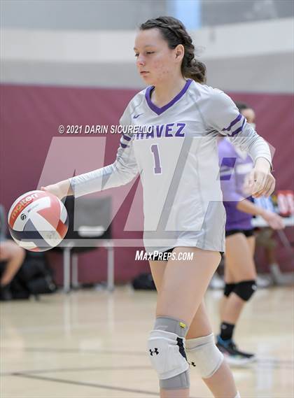 Thumbnail 2 in Arizona Lutheran Academy vs. Cesar Chavez (EPIC Tournament Chandler Prep Invite)  photogallery.