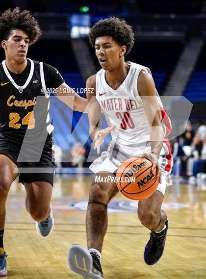 Thumbnail 1 in Crespi vs. Mater Dei photogallery.