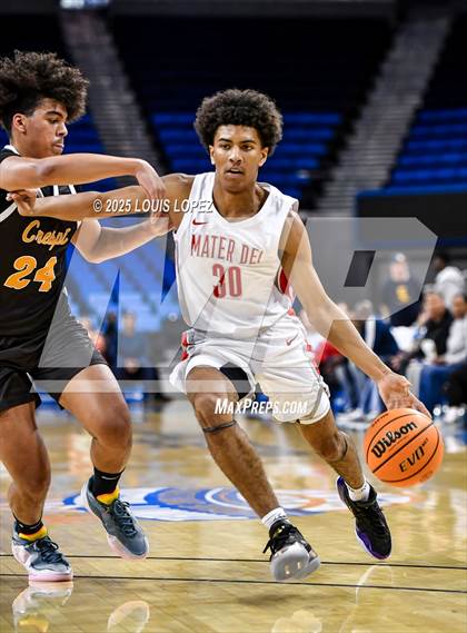 Thumbnail 3 in Crespi vs. Mater Dei photogallery.