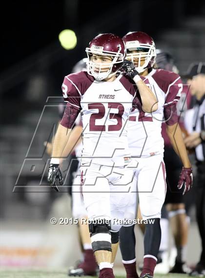 Thumbnail 3 in Athens vs. Princeton (UIL 4A Bi-District Playoff) photogallery.
