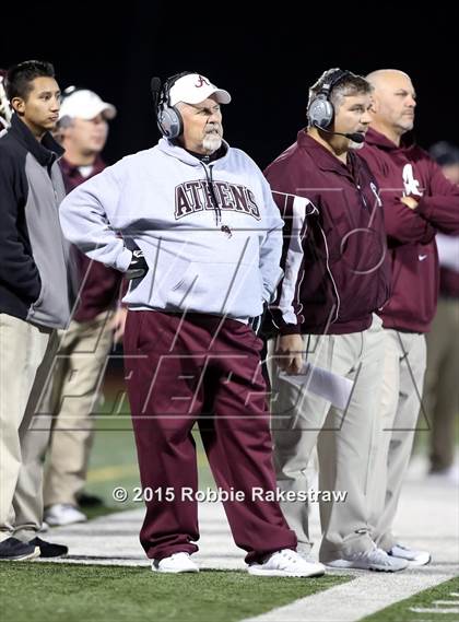 Thumbnail 2 in Athens vs. Princeton (UIL 4A Bi-District Playoff) photogallery.