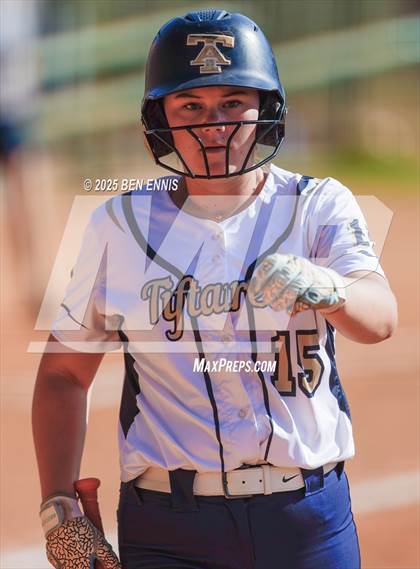 Thumbnail 3 in Tiftarea Academy vs. Pinewood Christian (GIAA 3A State Championship) photogallery.